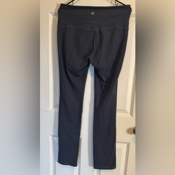 Athleta Gray Straight Up Yoga Pants - Picture 3 of 3